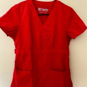Grey’s Anatomy signature series scrub top